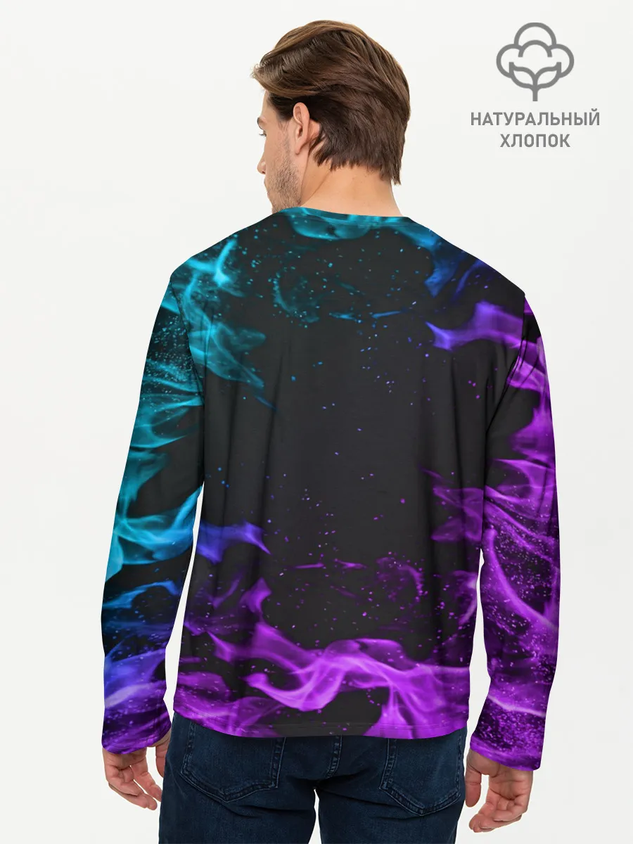 Мужской лонгслив базовый / VALORANT OMEN