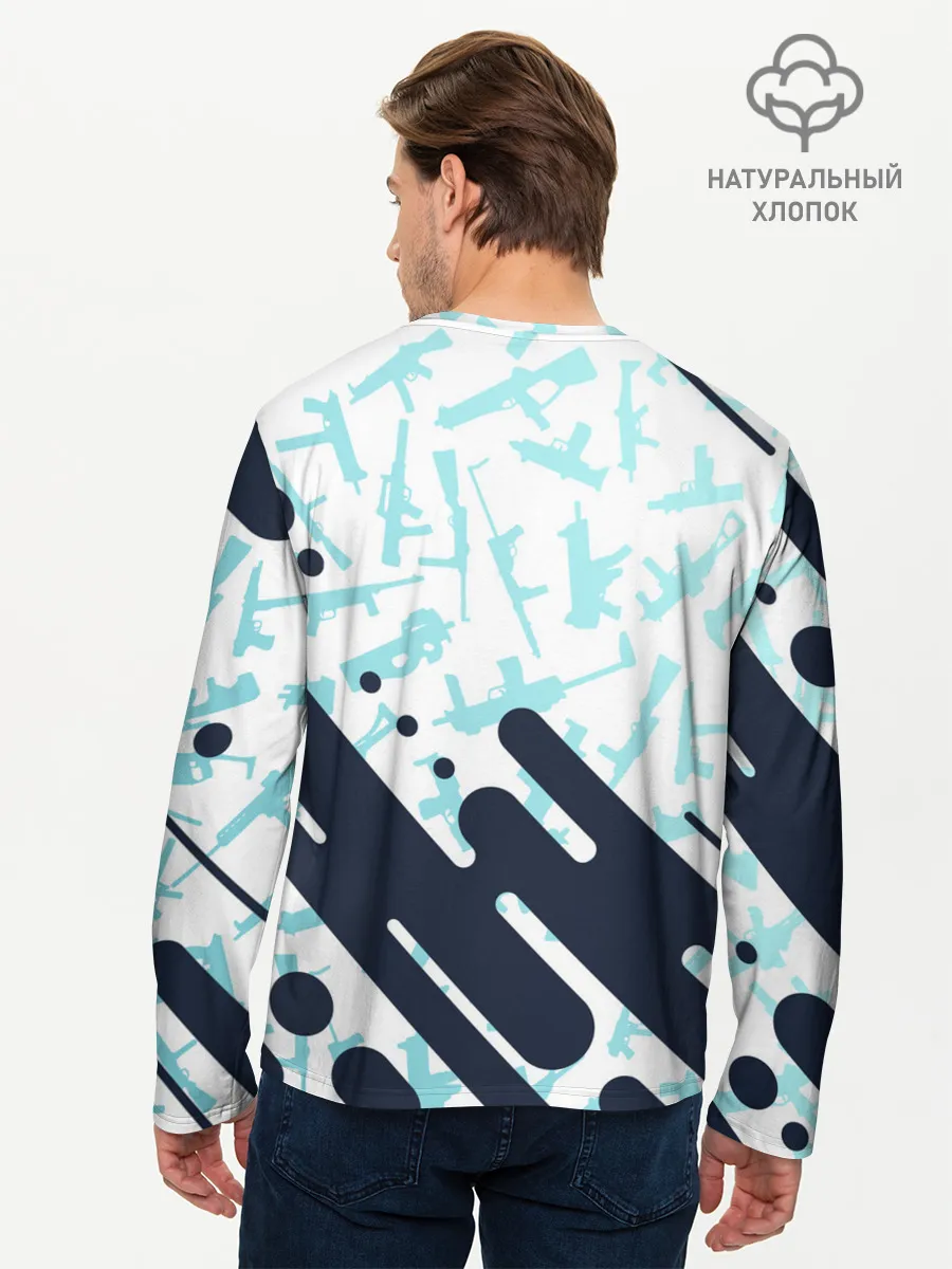 Мужской лонгслив базовый / CS GO | КС ГО