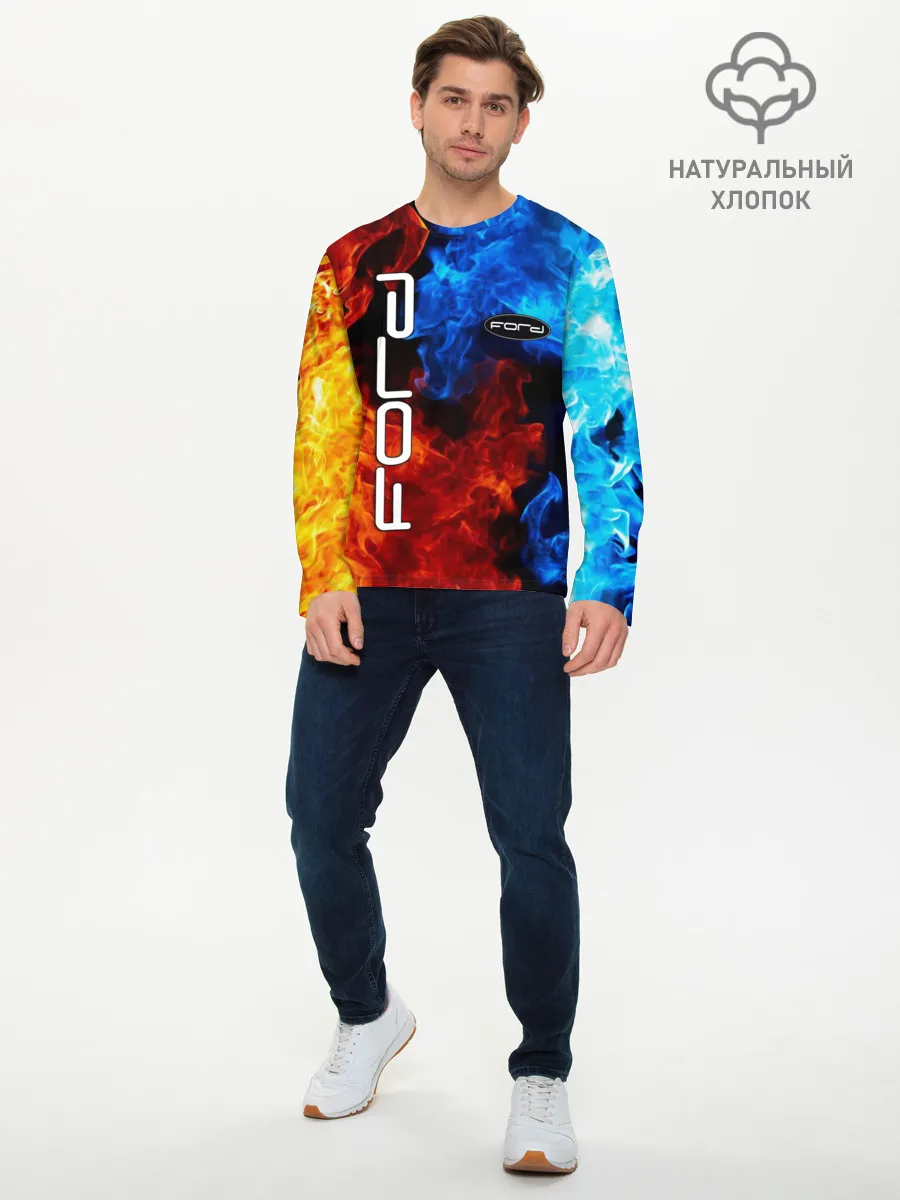 Мужской лонгслив базовый / FORD