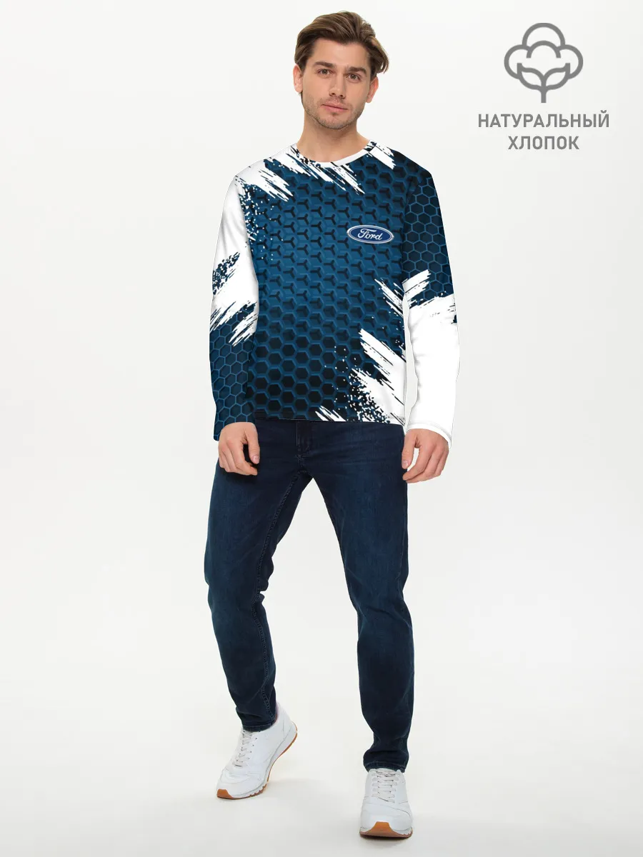Мужской лонгслив базовый / FORD