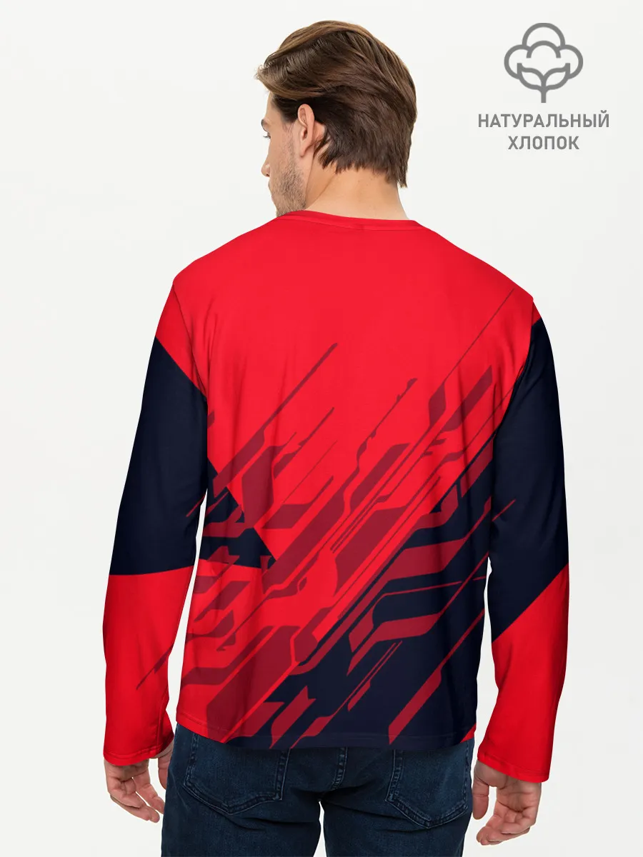 Мужской лонгслив базовый / Valorant