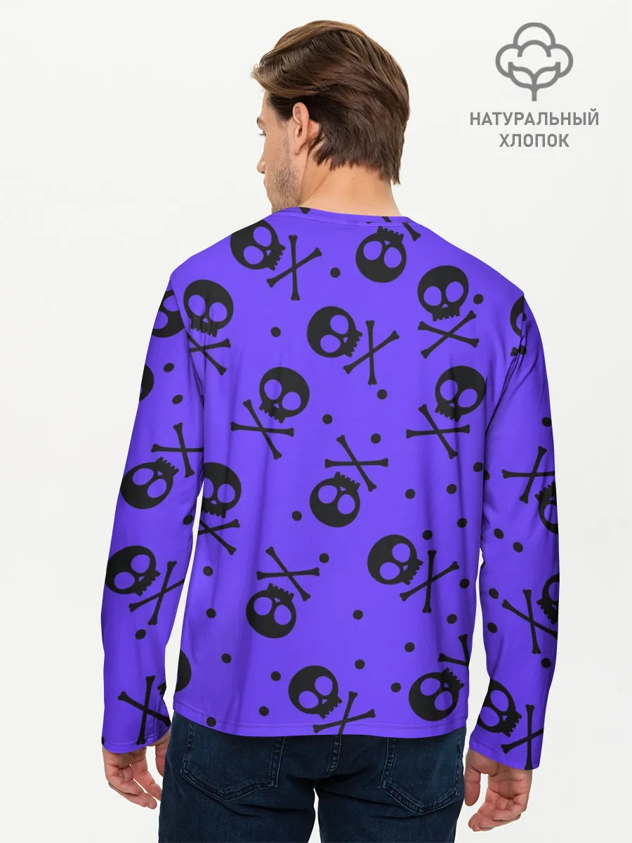 Мужской лонгслив базовый / Санс | Undertale