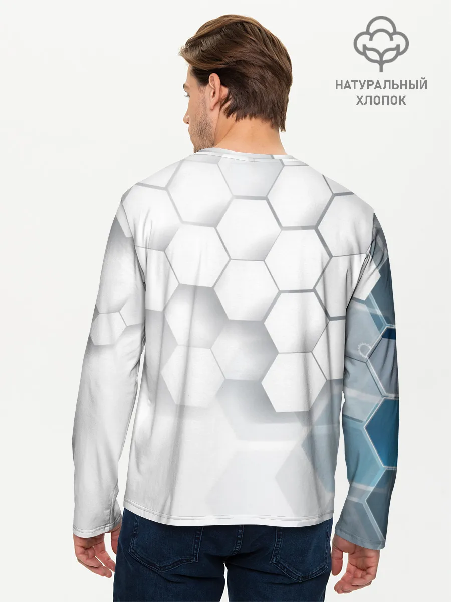 Мужской лонгслив базовый / Россия