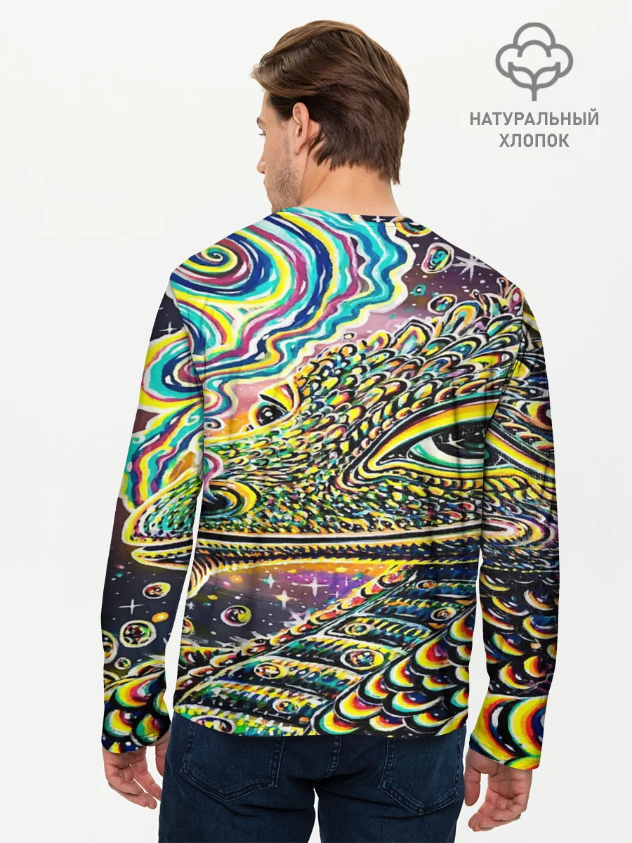 Мужской лонгслив базовый / ИМПРЕССИОНИЗМ