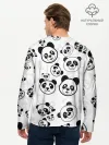 Мужской лонгслив базовый / Панды