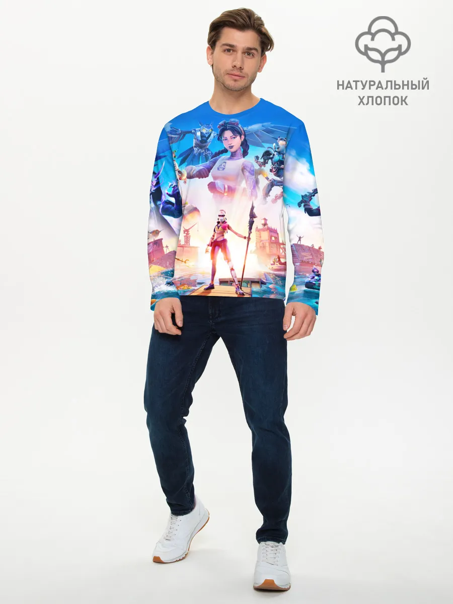 Мужской лонгслив базовый / FORTNITE