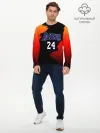 Мужской лонгслив базовый / Los Angeles Lakers / Kobe Brya