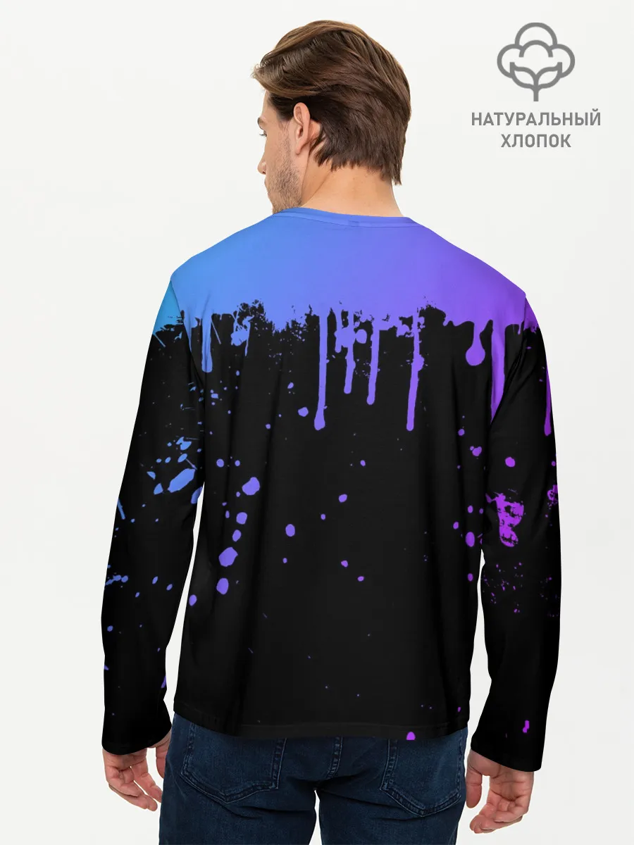 Мужской лонгслив базовый / MARSHMELLO