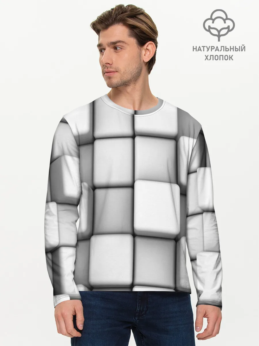 Мужской лонгслив базовый / ТЕКСТУРА