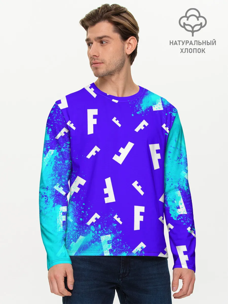 Мужской лонгслив базовый / FORTNITE / ФОРТНАЙТ