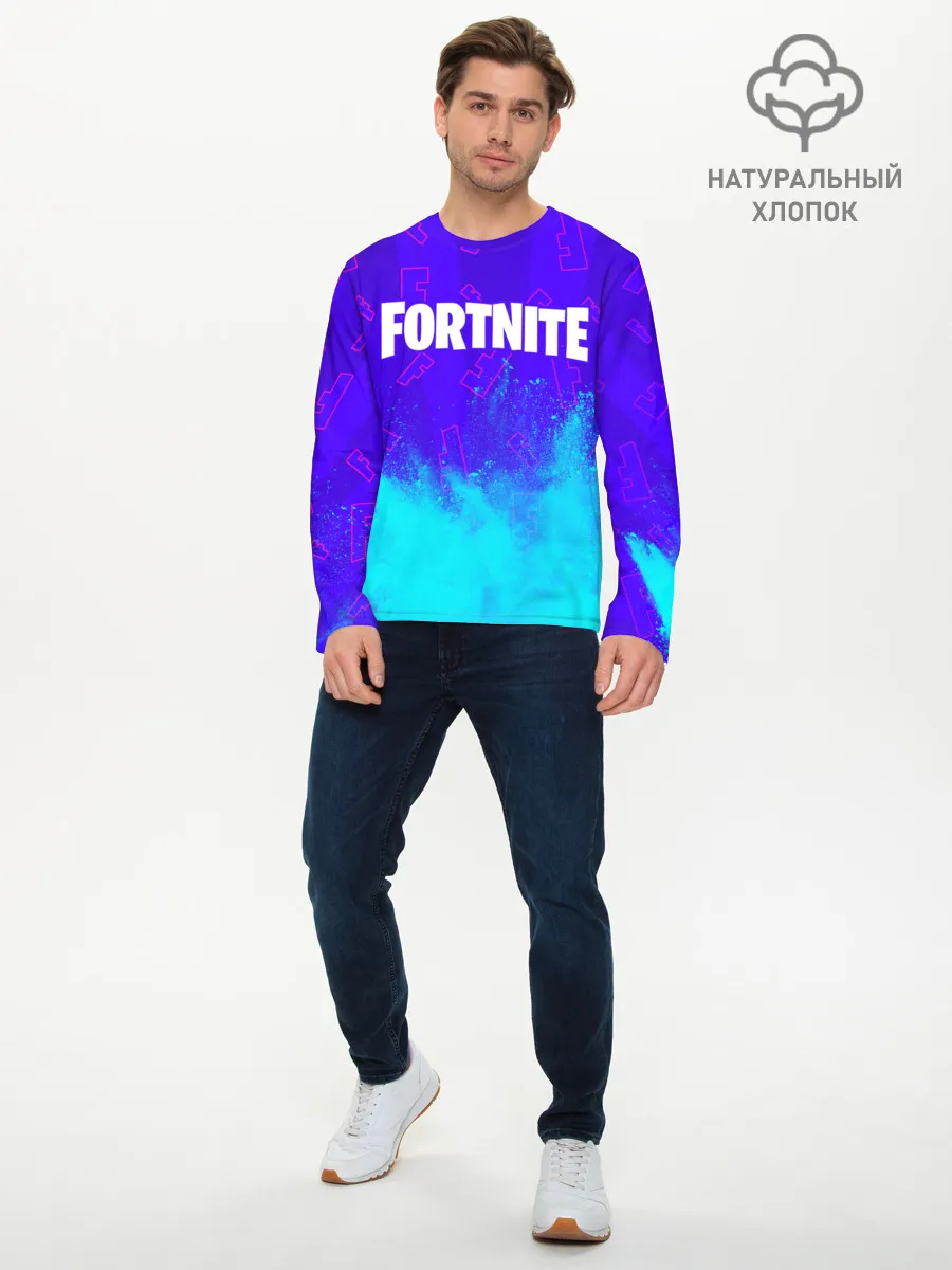 Мужской лонгслив базовый / FORTNITE / ФОРТНАЙТ