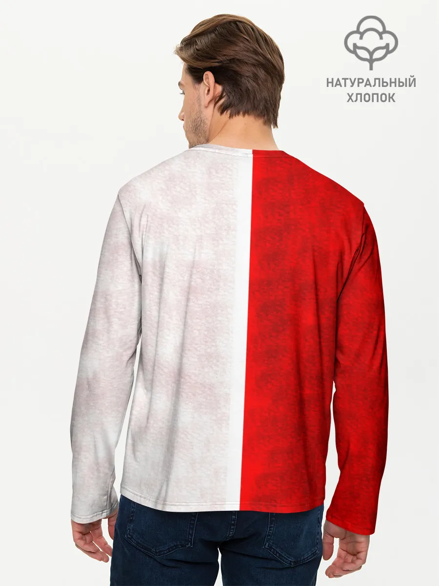 Мужской лонгслив базовый / FC Arsenal 3D