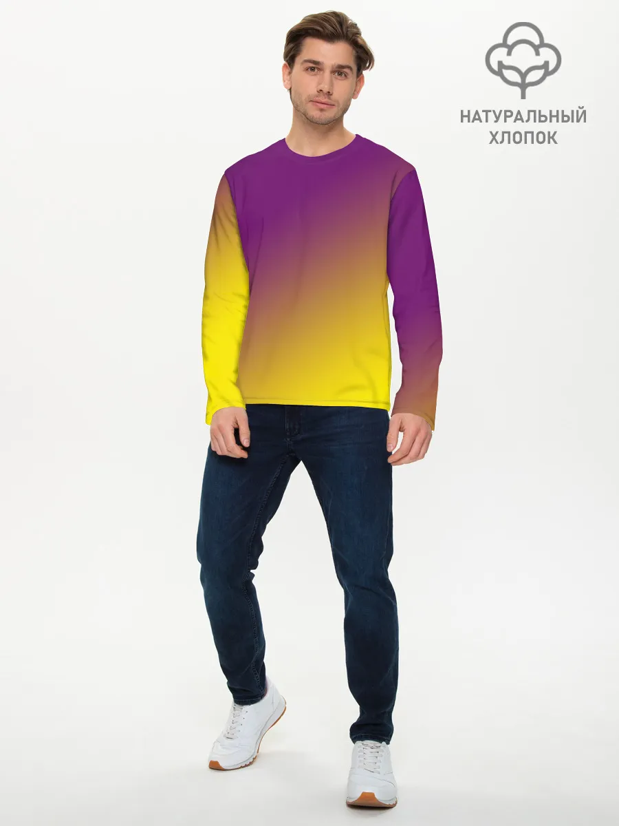Мужской лонгслив базовый / ГРАДИЕНТ