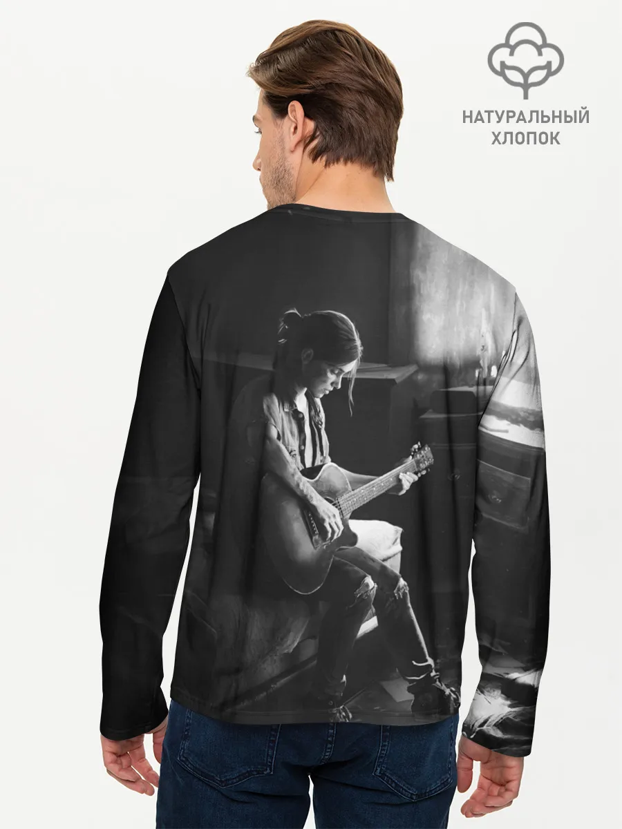 Мужской лонгслив базовый / THE LAST OF US PART 2 ЭЛЛИ