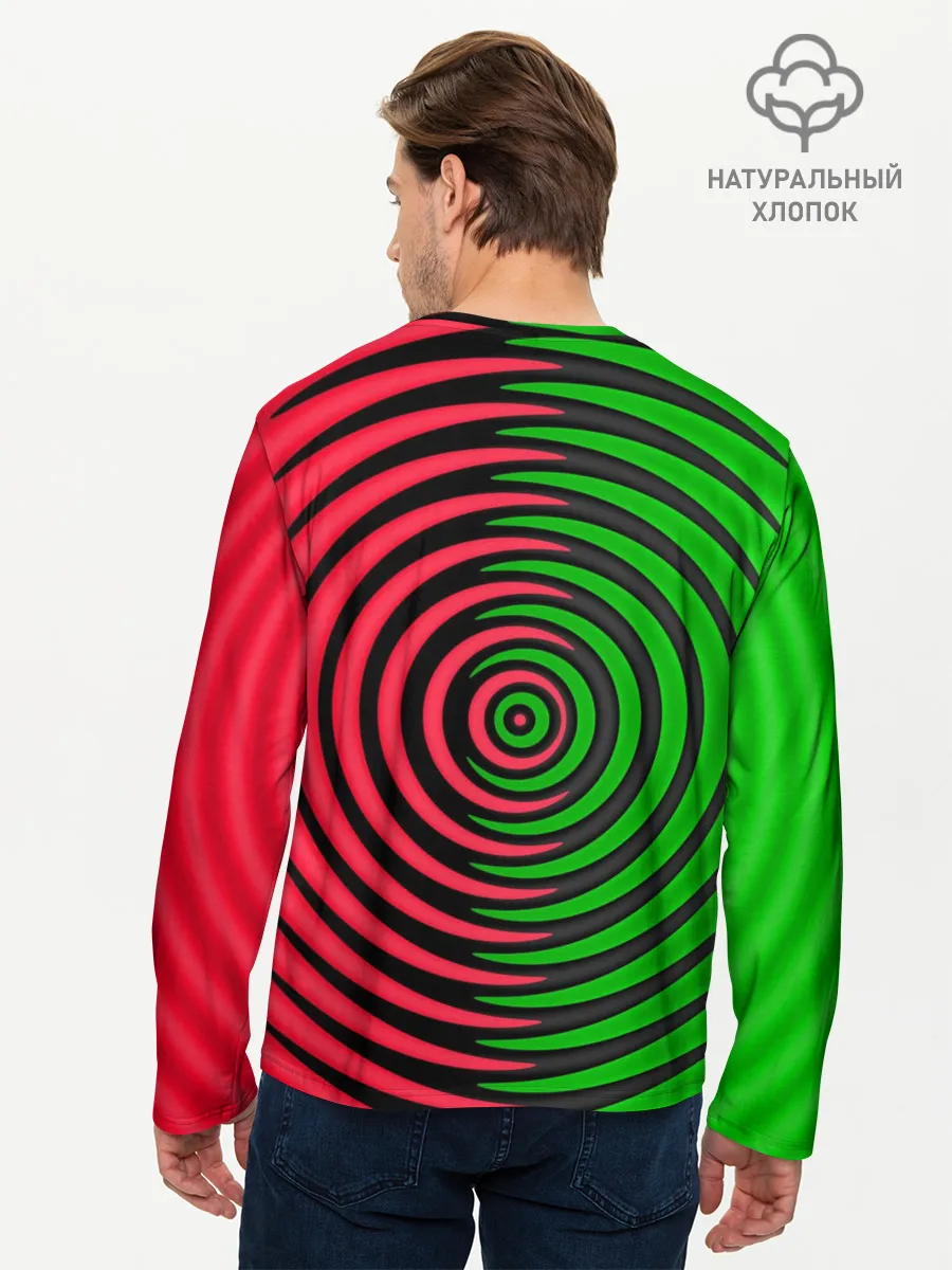 Мужской лонгслив базовый / Джеймс Харден - Бойся бороды