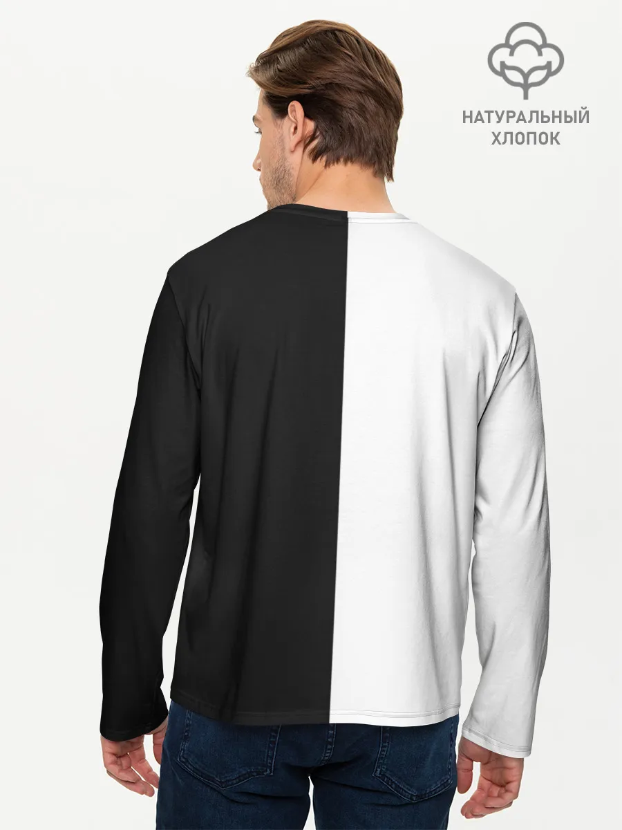Мужской лонгслив базовый / Our life