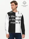 Мужской лонгслив базовый / Our life