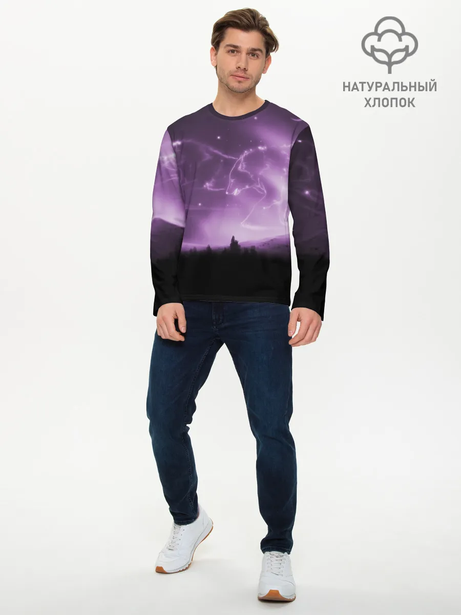 Мужской лонгслив базовый / ВОЛКИ СОЗВЕЗДИЯ