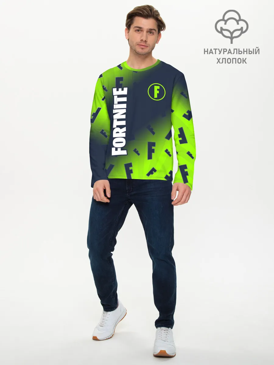Мужской лонгслив базовый / FORTNITE / ФОРТНАЙТ