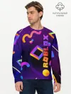 Мужской лонгслив базовый / Roblox