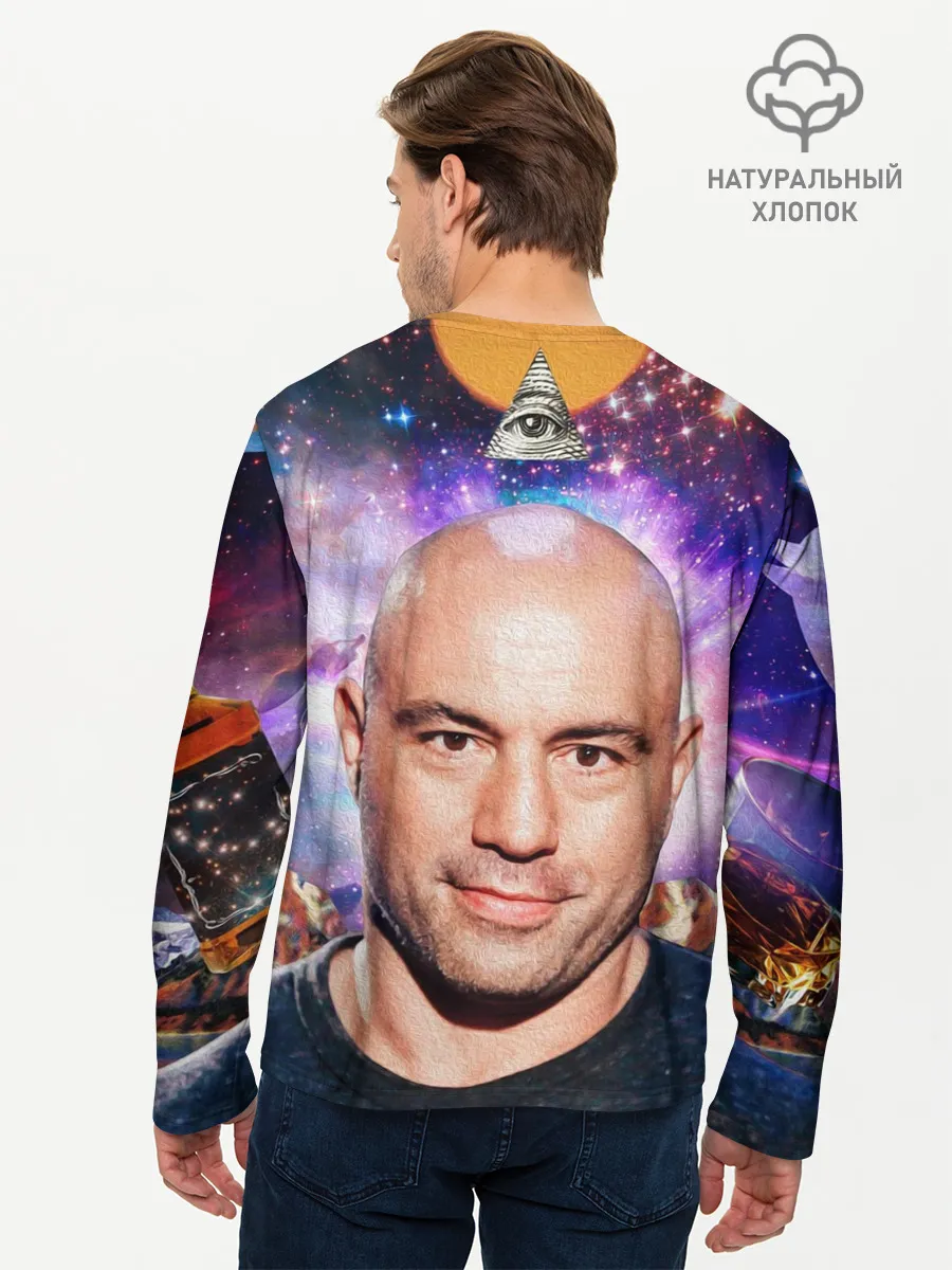 Мужской лонгслив базовый / ДЖО РОГАН ПОДКАСТ