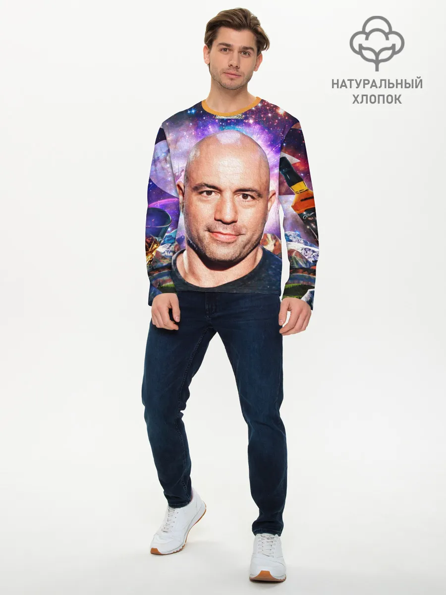 Мужской лонгслив базовый / ДЖО РОГАН ПОДКАСТ