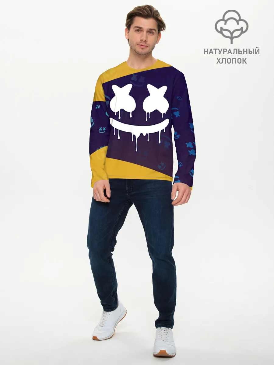 Мужской лонгслив базовый / MARSHMELLO / МАРШМЕЛЛОУ
