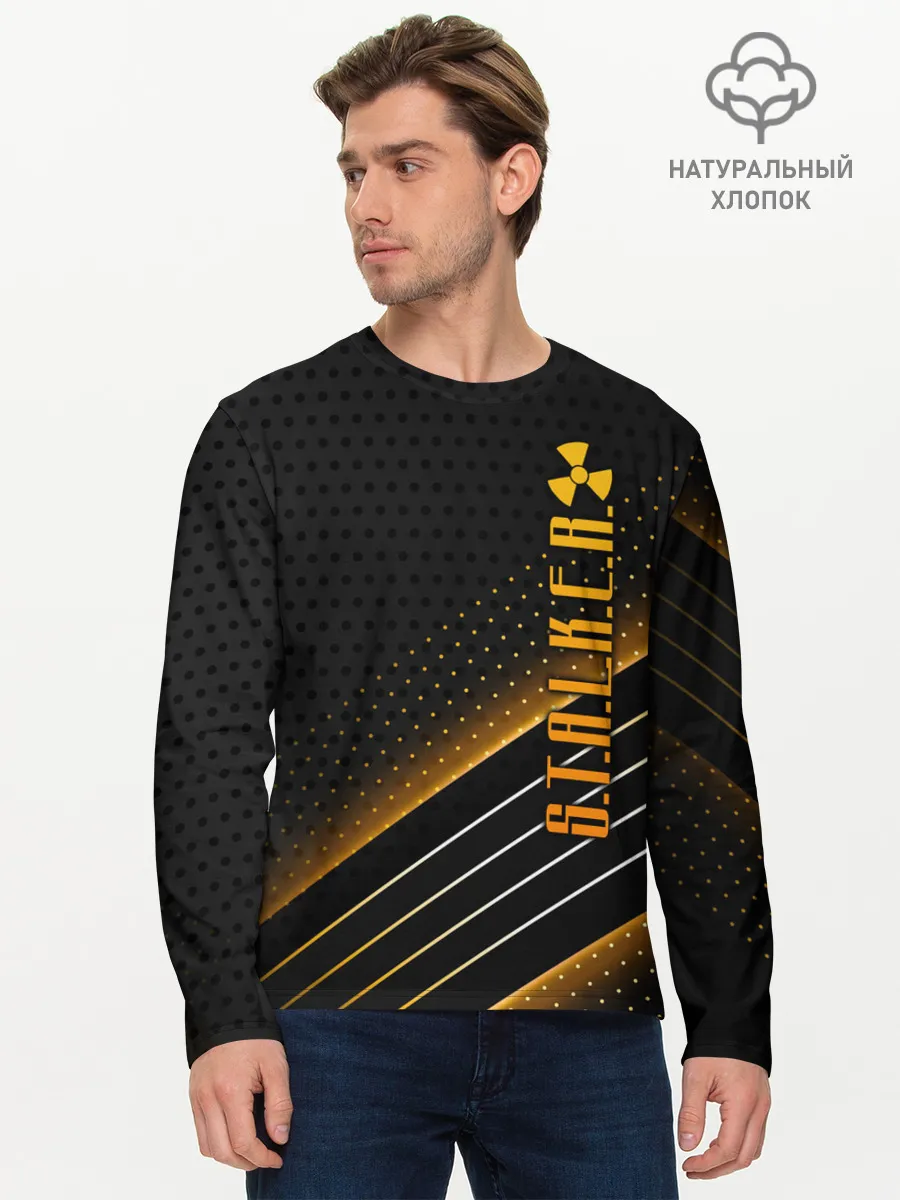 Мужской лонгслив базовый / S.T.A.L.K.E.R.