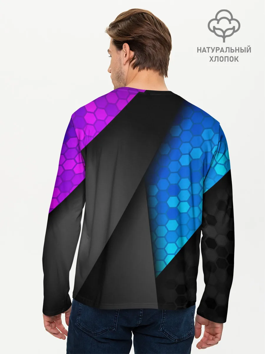 Мужской лонгслив базовый / Valorant