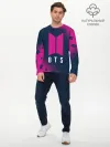 Мужской лонгслив базовый / BTS / БТС