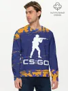 Мужской лонгслив базовый / CS GO | КС ГО