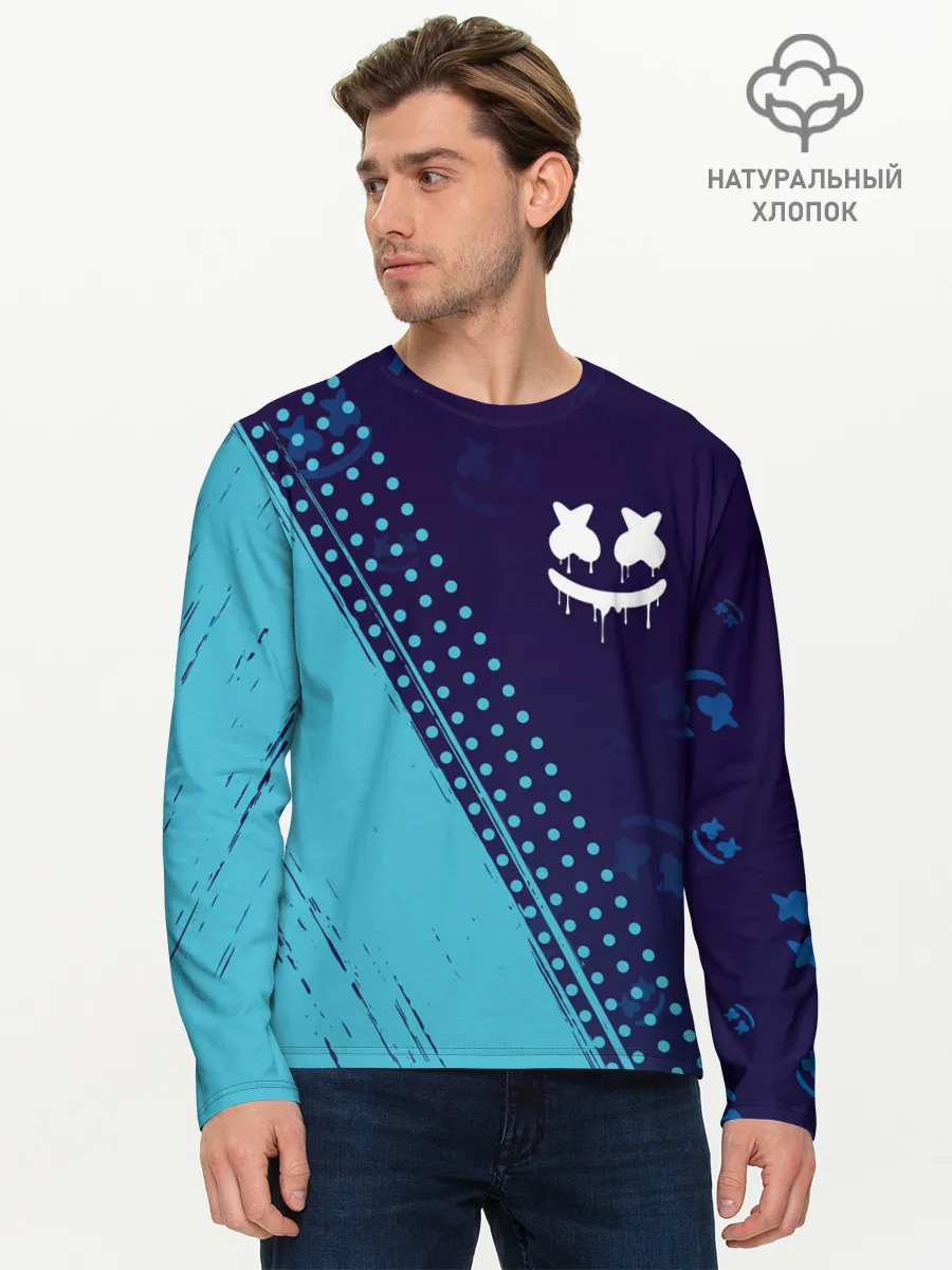 Мужской лонгслив базовый / MARSHMELLO / МАРШМЕЛЛОУ
