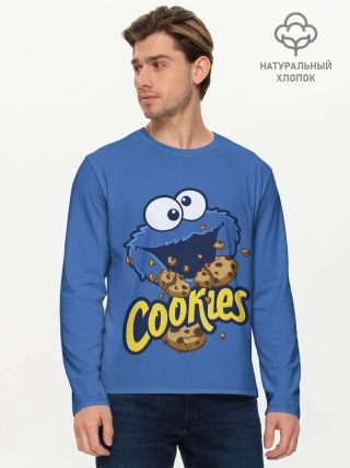 Мужской лонгслив базовый / Cookies