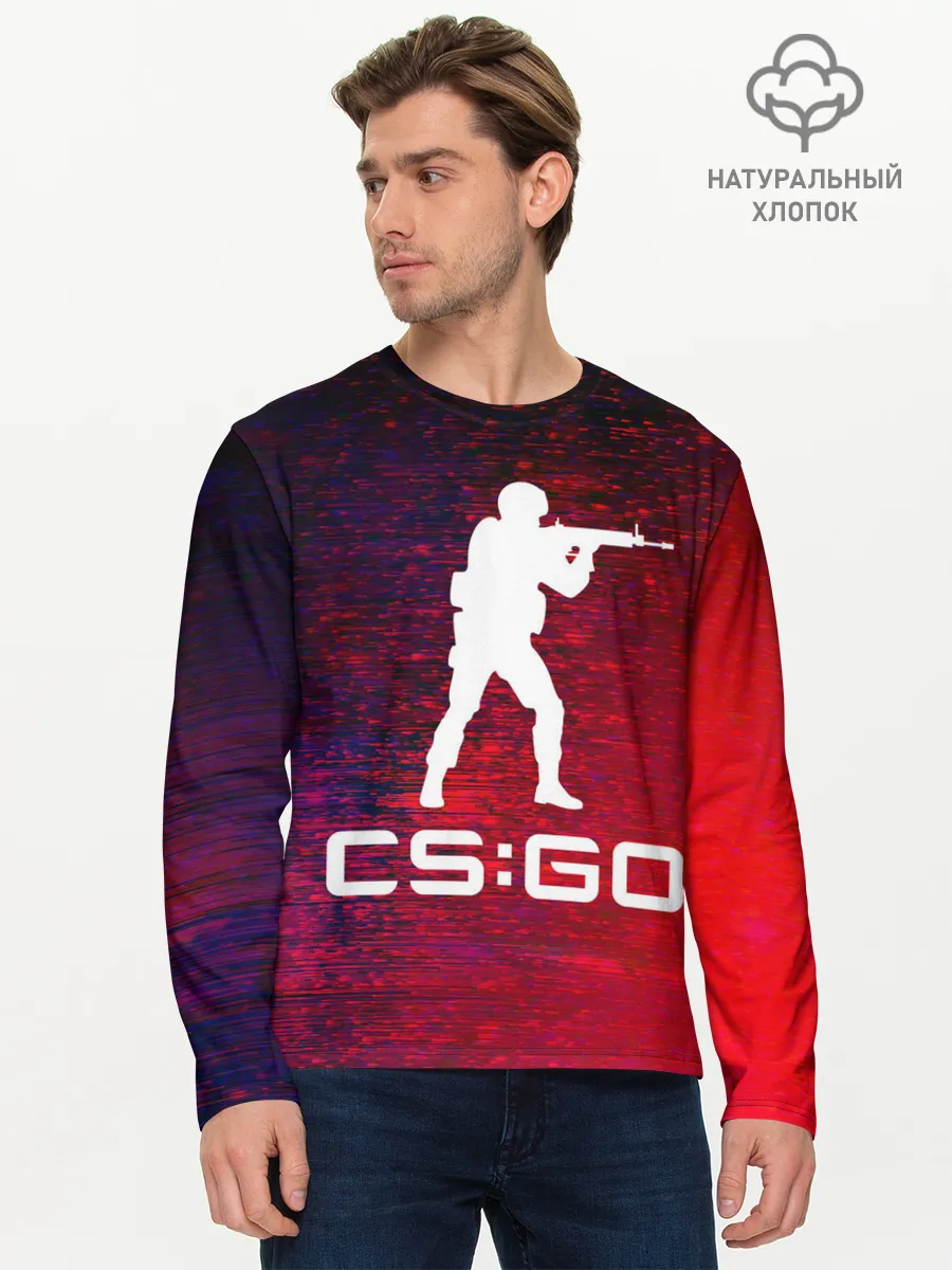 Мужской лонгслив базовый / CS GO | КС ГО