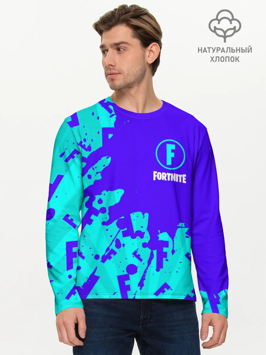 Мужской лонгслив базовый / FORTNITE / ФОРТНАЙТ
