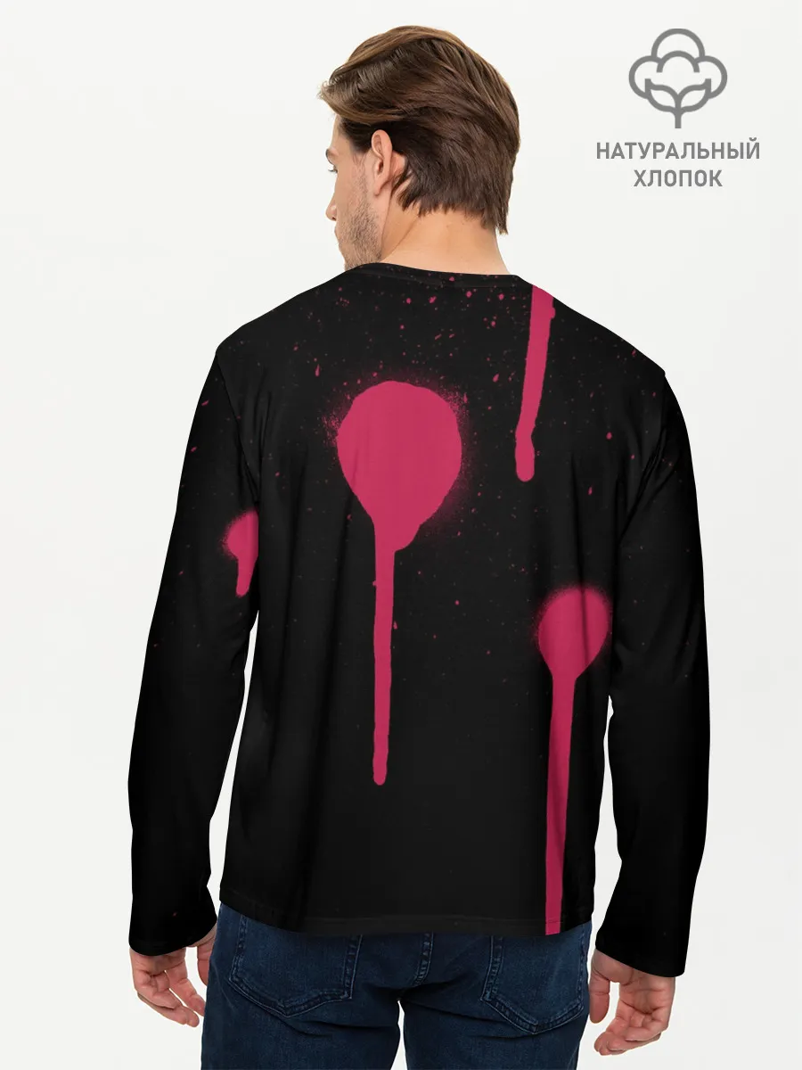 Мужской лонгслив базовый / Вандалы арт