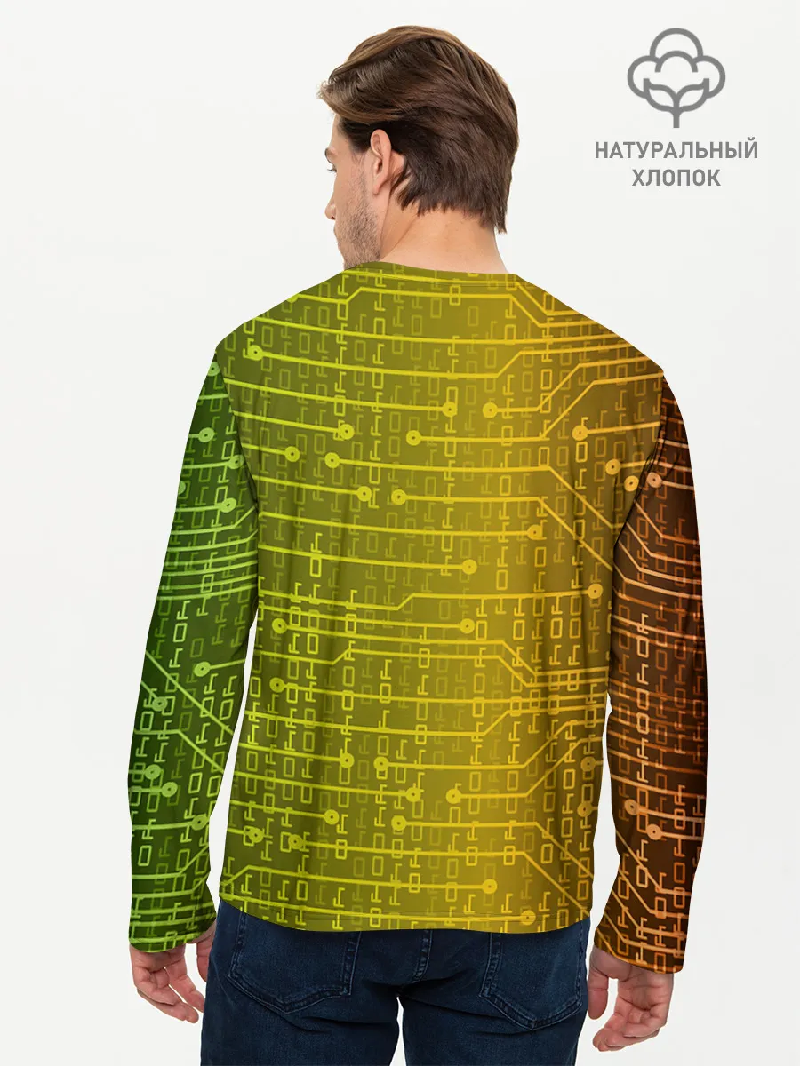 Мужской лонгслив базовый / Roblox