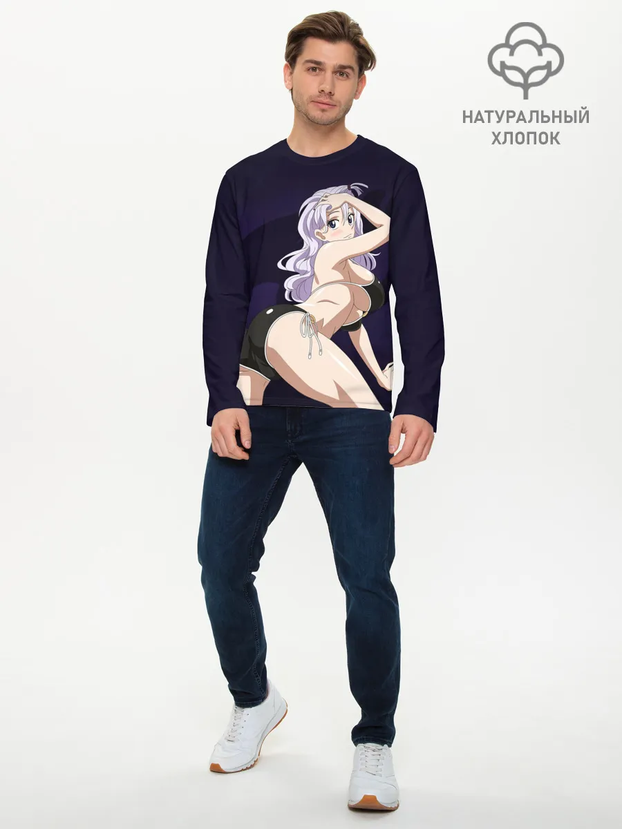 Мужской лонгслив базовый / Миражанна