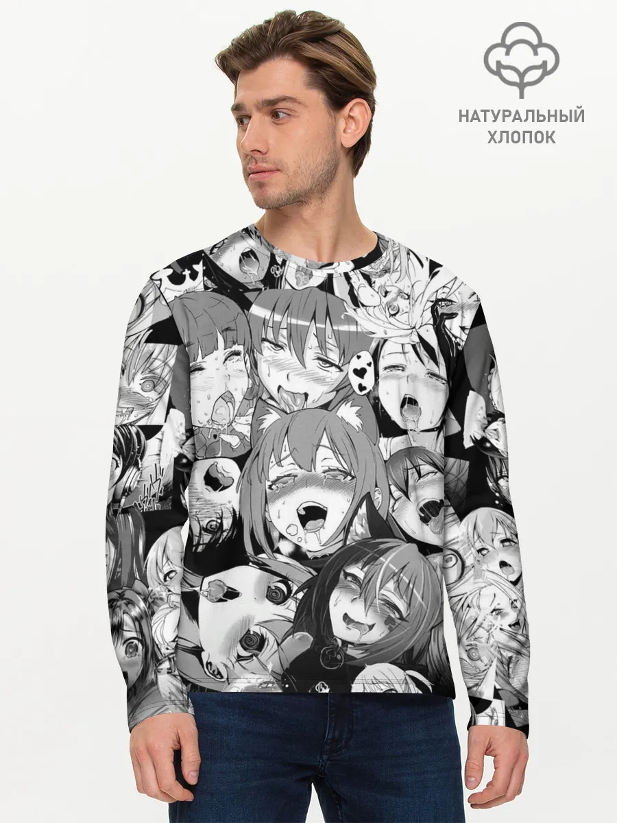 Мужской лонгслив базовый / СЕНПАЙ / SENPAI