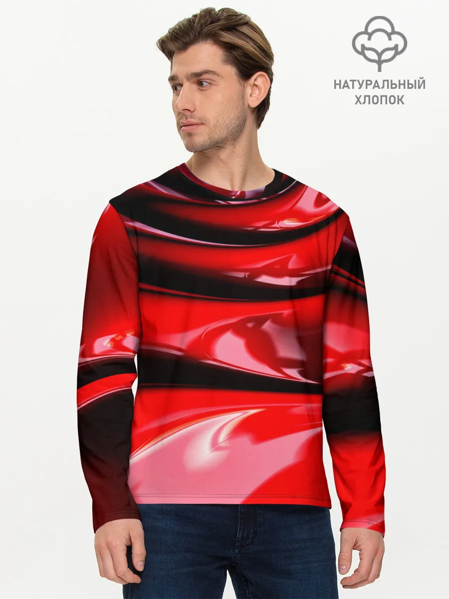 Мужской лонгслив базовый / ТЕКСТУРА