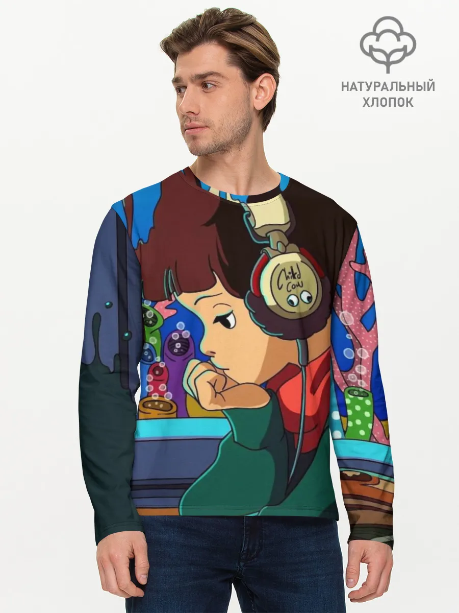 Мужской лонгслив базовый / ЮТУБ