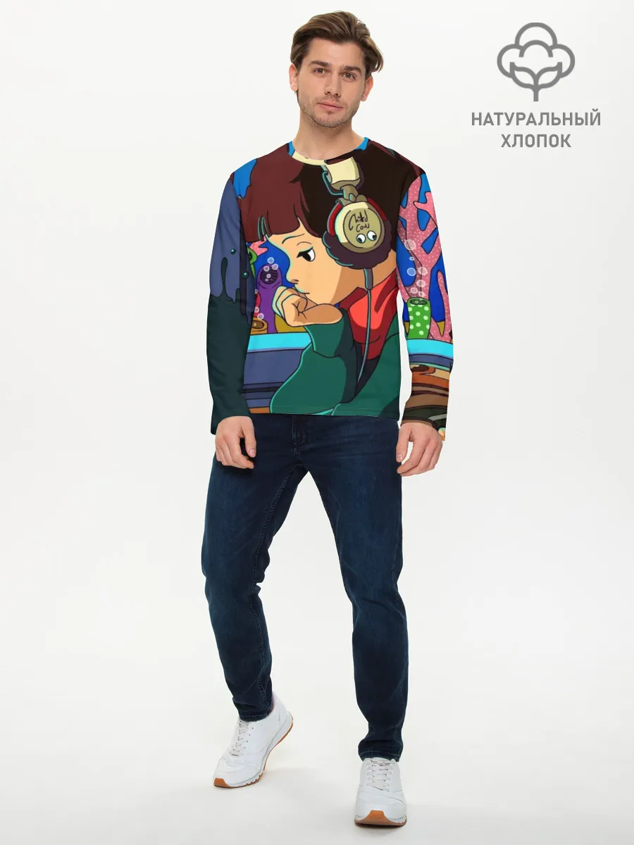 Мужской лонгслив базовый / ЮТУБ