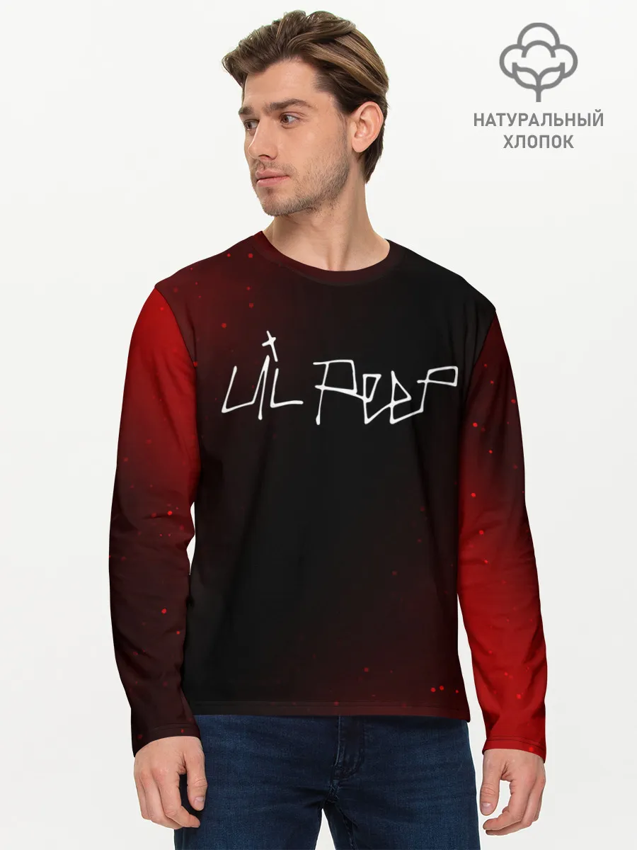 Мужской лонгслив базовый / LIL PEEP / ЛИЛ ПИП
