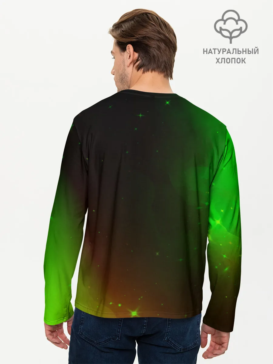 Мужской лонгслив базовый / MINECRAFT / МАЙНКРАФТ