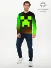Мужской лонгслив базовый / MINECRAFT / МАЙНКРАФТ