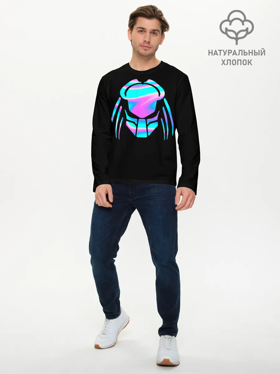 Мужской лонгслив базовый / Predator