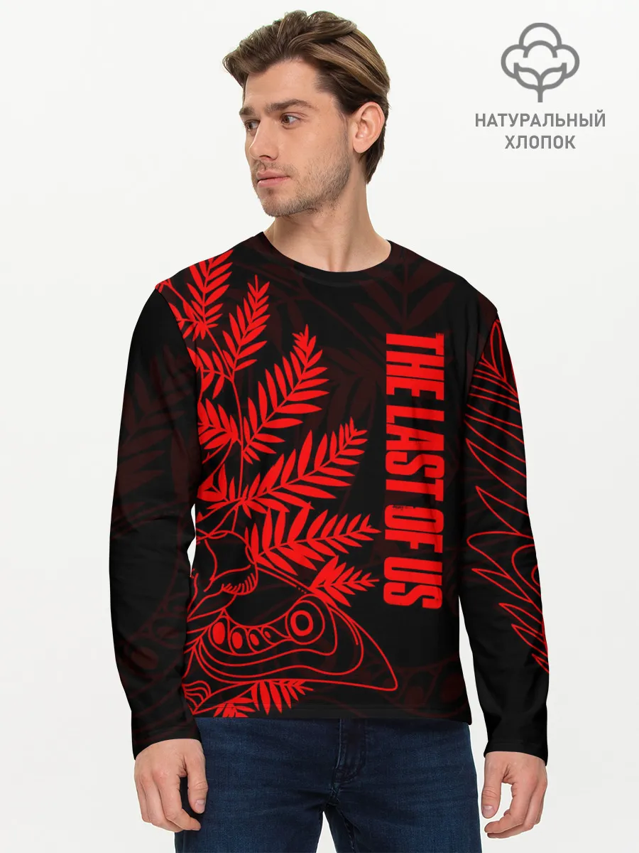 Мужской лонгслив базовый / THE LAST OF US 2 ЭЛЛИ ТАТУ
