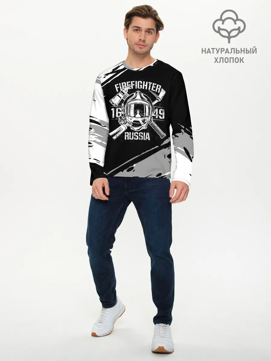 Мужской лонгслив базовый / FIREFIGHTER 1649 RUSSIA