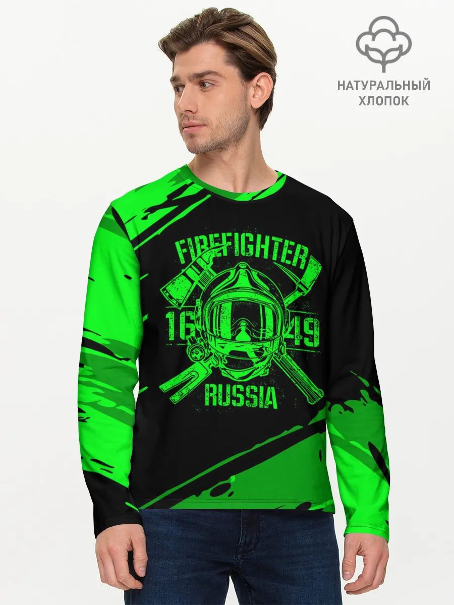 Мужской лонгслив базовый / FIREFIGHTER 1649 RUSSIA