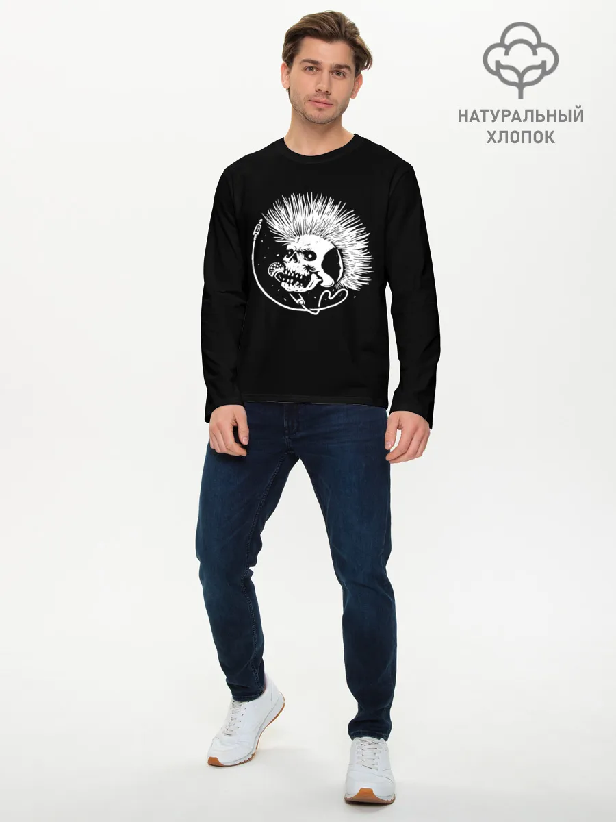 Мужской лонгслив базовый / Панк | Punk